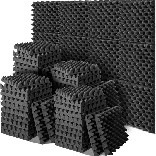 Soundproof Foam Panels – Eggcrate Acoustic Wall Stickers