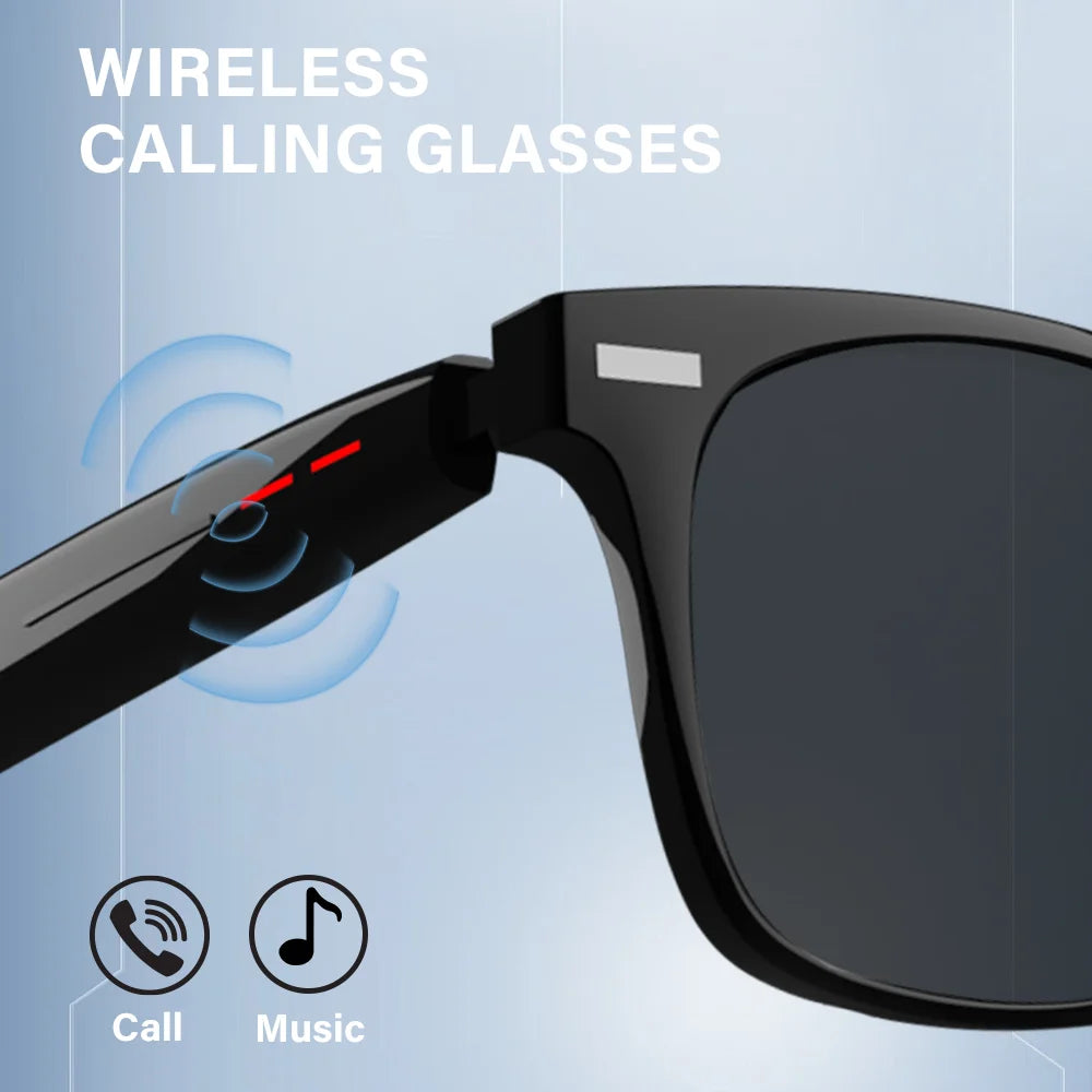 Smart Bluetooth Glasses – Music & Call Sunglasses