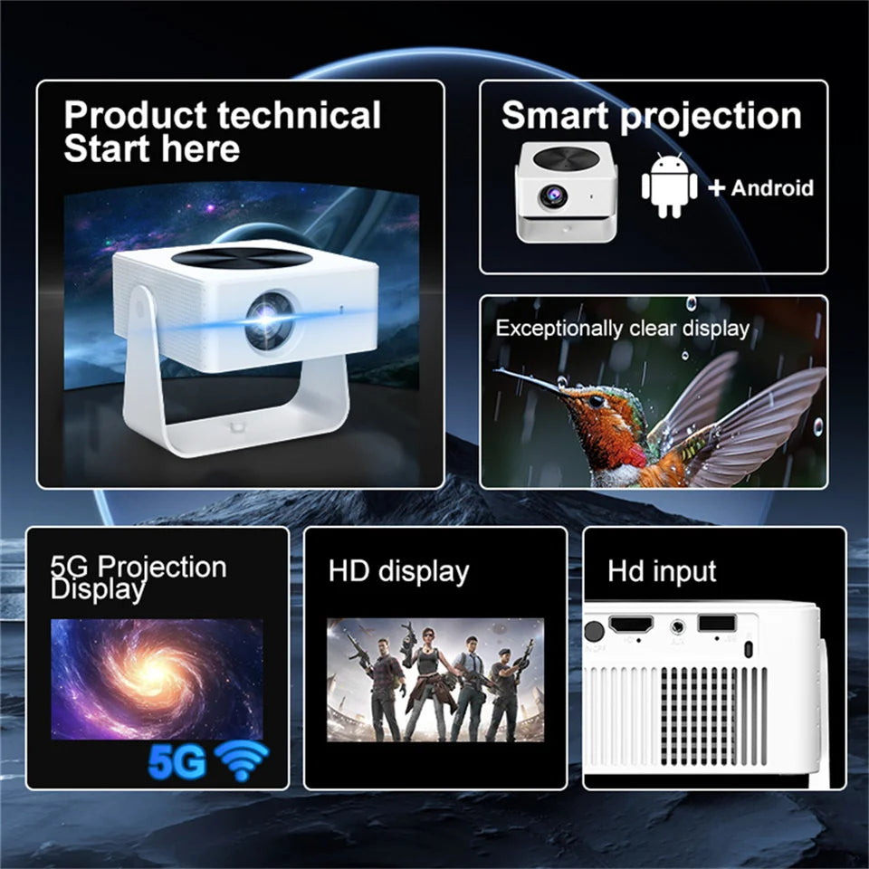 4K Mini Projector T1Pro