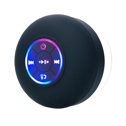 Waterproof Bluetooth Speaker – LED Mini with Suction Cup