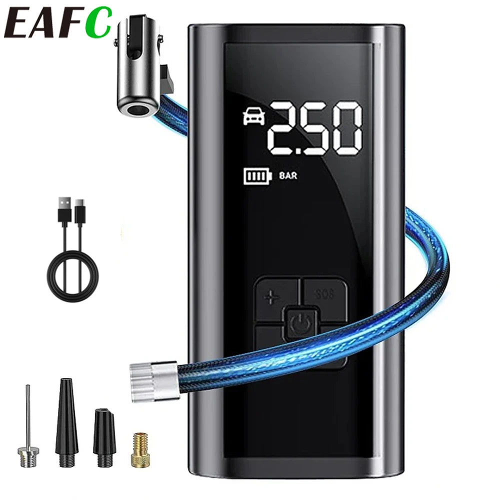 Wireless Car Air Pump with LED