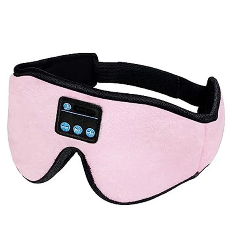 Bluetooth Sleep Mask – 3D Eye Cover with HD Music Speakers